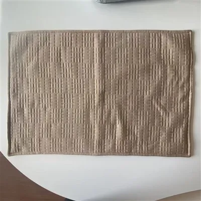 Champagne Kub Quilted Mat